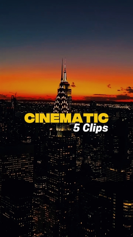 5 Clips Cinematic