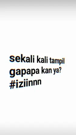sekali kali tampil