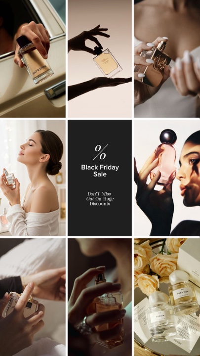 Perfume preto 