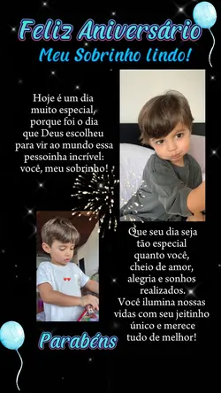 Parabéns Sobrinho