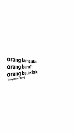 No miror batak