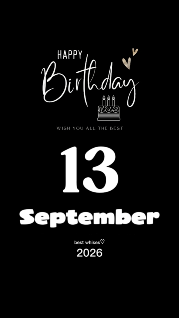 Cumpleaños de septiembre