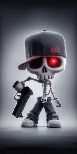 骷髅动态壁纸☠️