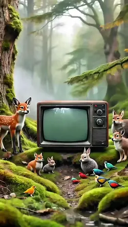 TV In The Forest