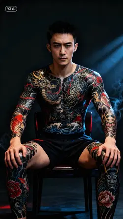 AI xăm kín người