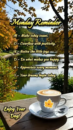Monday Reminder