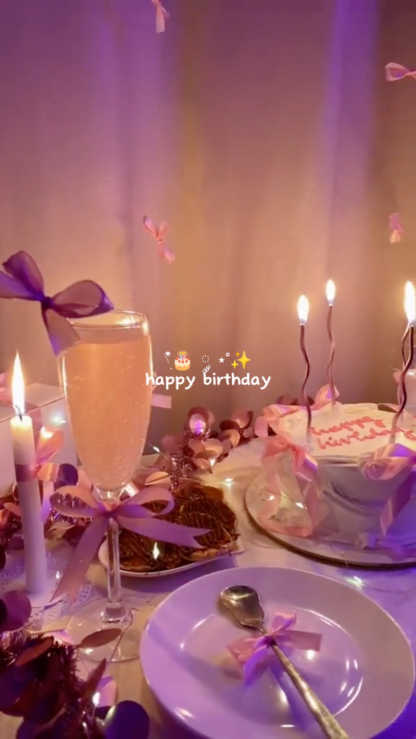 birthday aesthetic