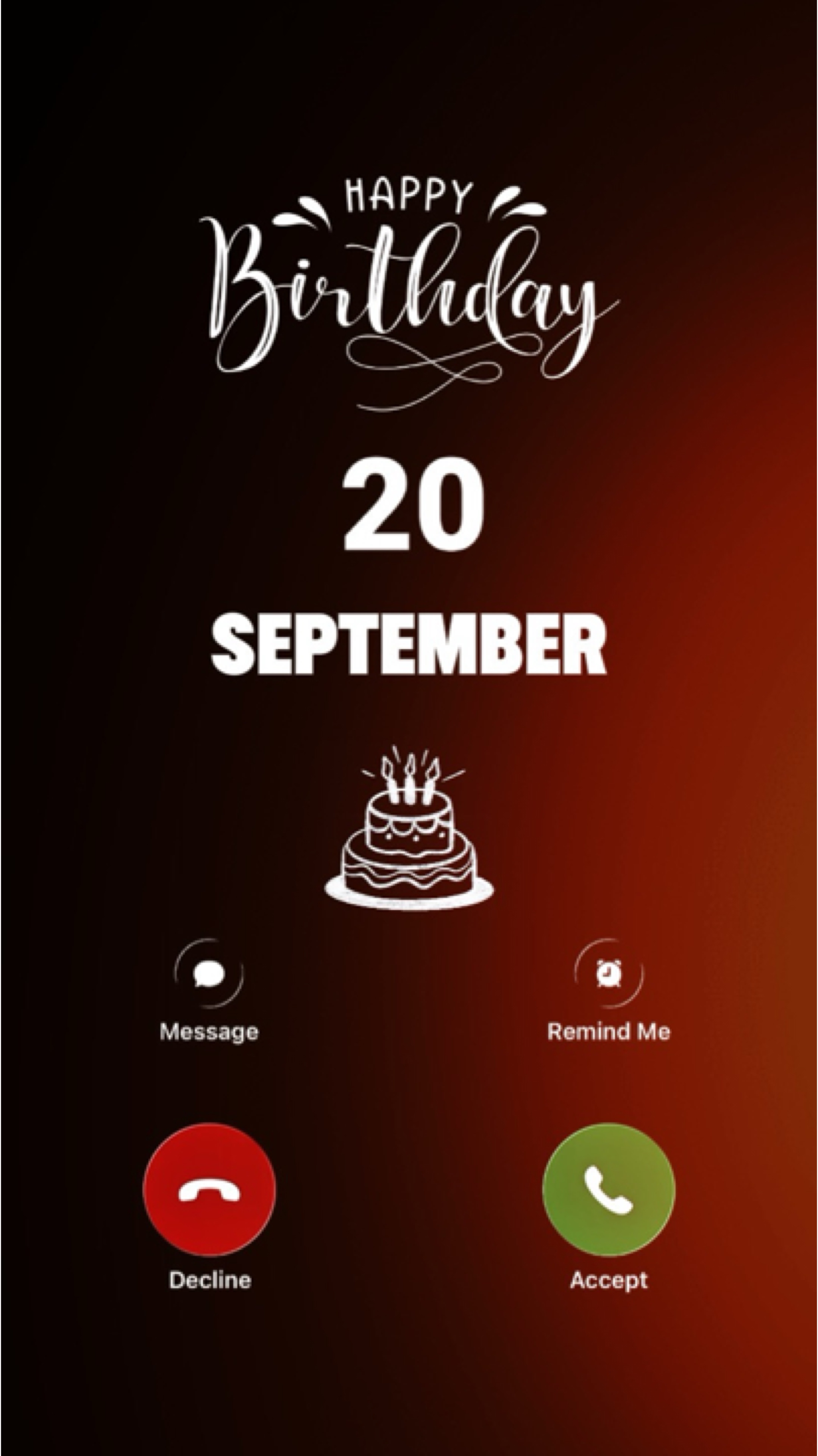 BIRTHDAY 20SEPTEMBER