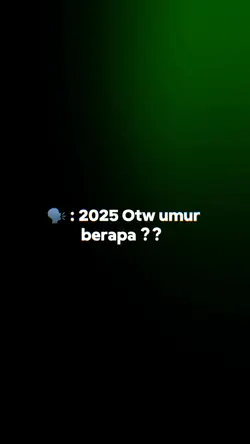 2025 otw umur brpa
