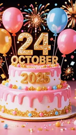 Birthday 24 oct 2025
