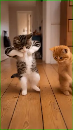 dancing cat