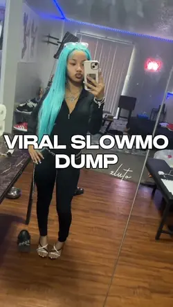 viral slowmo dump 