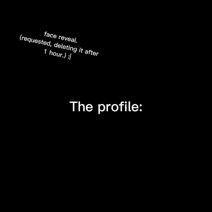 Face reveal ig! 