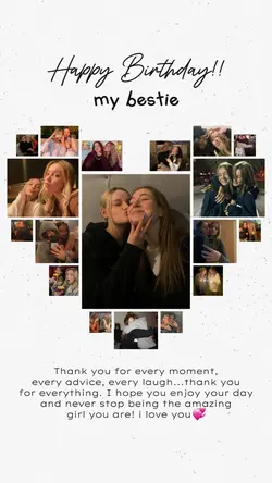 happy bday bestie