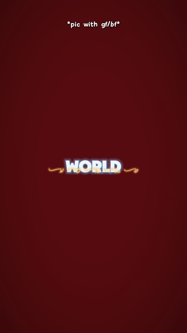 you are my world