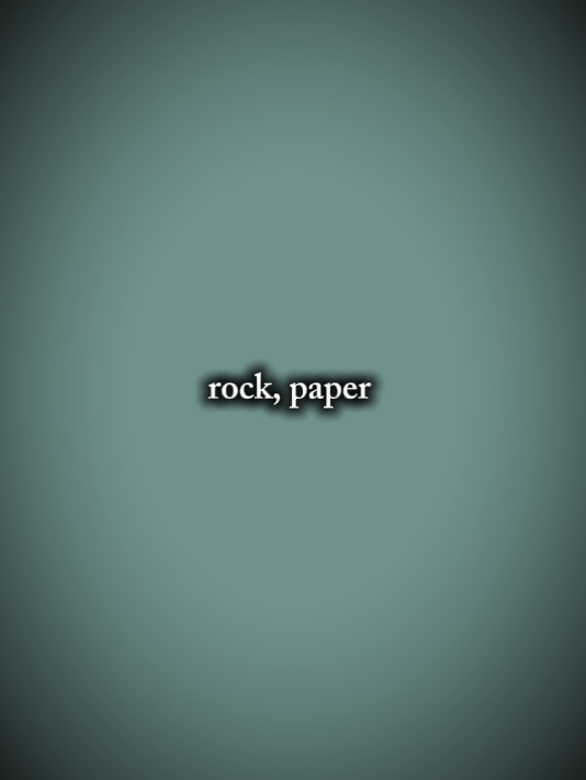 rock paper