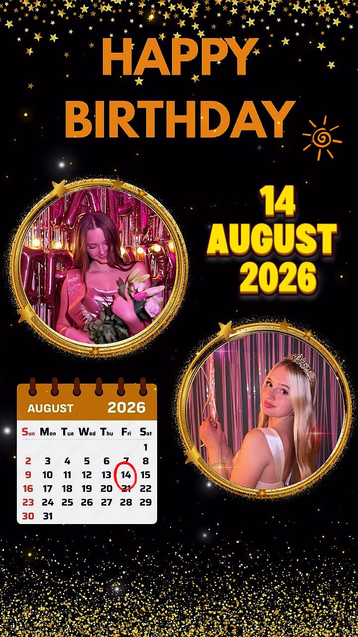 Cumpleaños 14 de agosto 