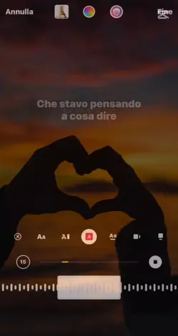 Testo con canzone