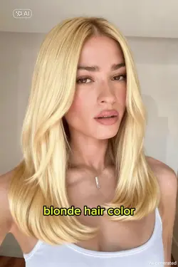 blonde hair color