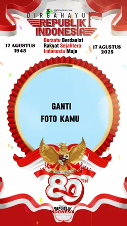 HUT RI KE 80 