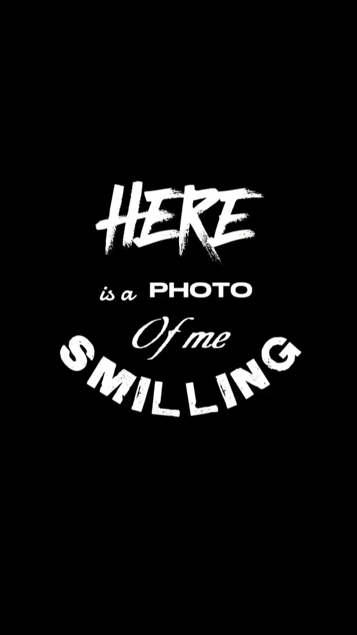Yo sonriendo 