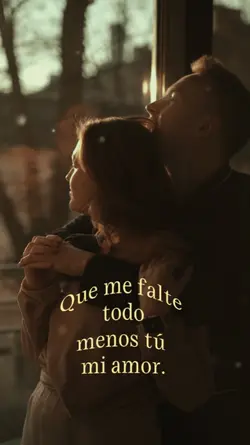 Que me falte todo