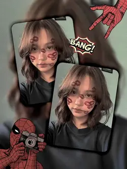 Frame Spiderman Lucu