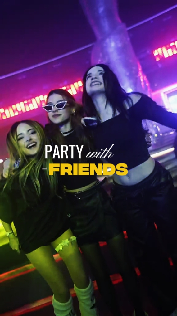 Let's party with me