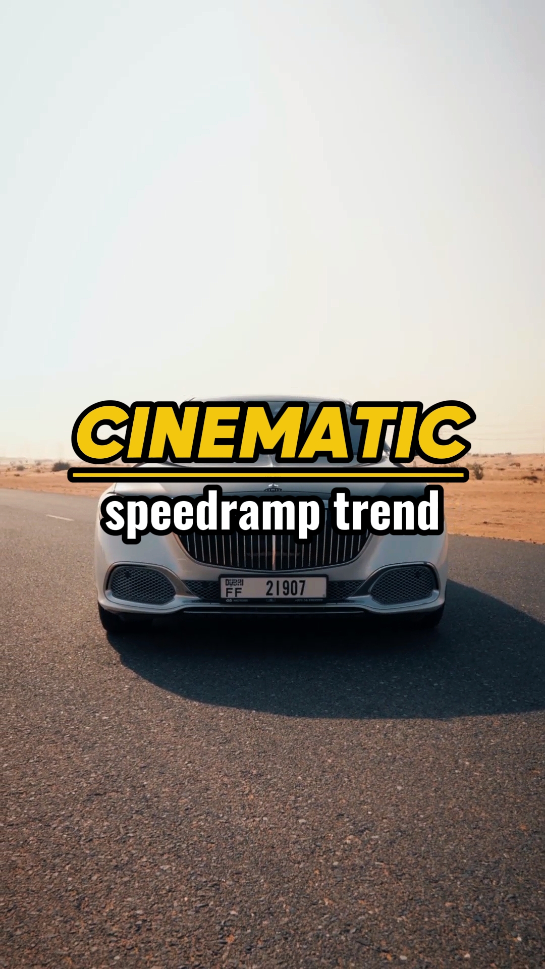 Cinematic speedramp