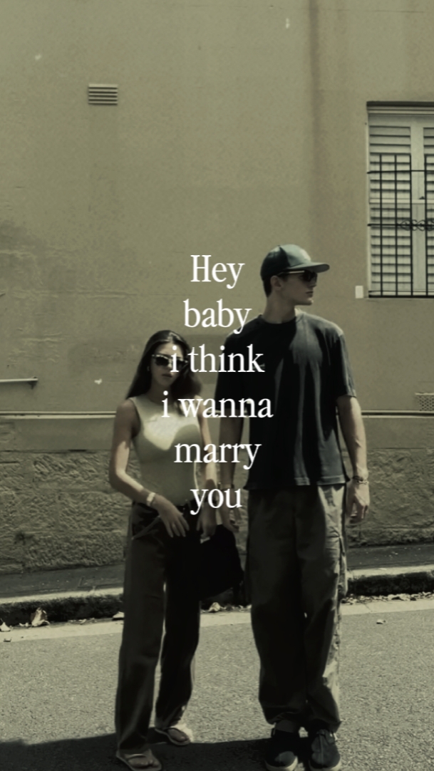i wanna marry you 