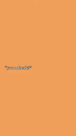 not a freak chat 😔✝️