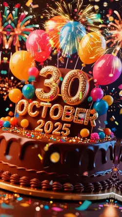 Birthday 30 oct 2025
