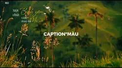 Caption Bình Yên..| 