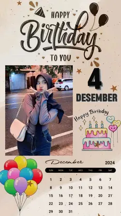 4 Desember birthday 