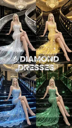 4 Diamond Dresses
