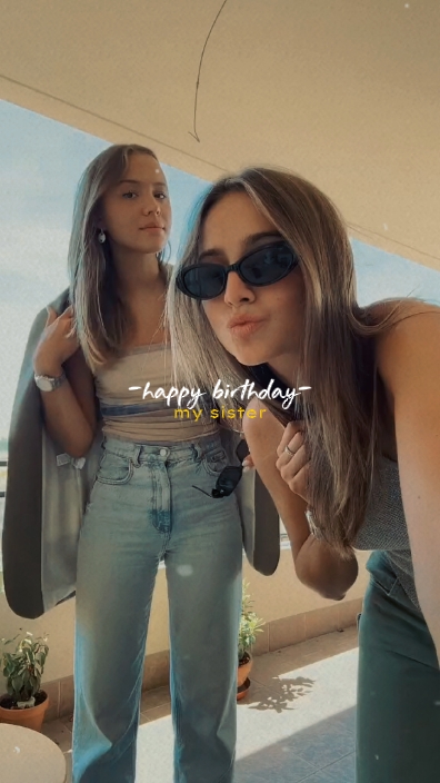 anniversaire ma soeur