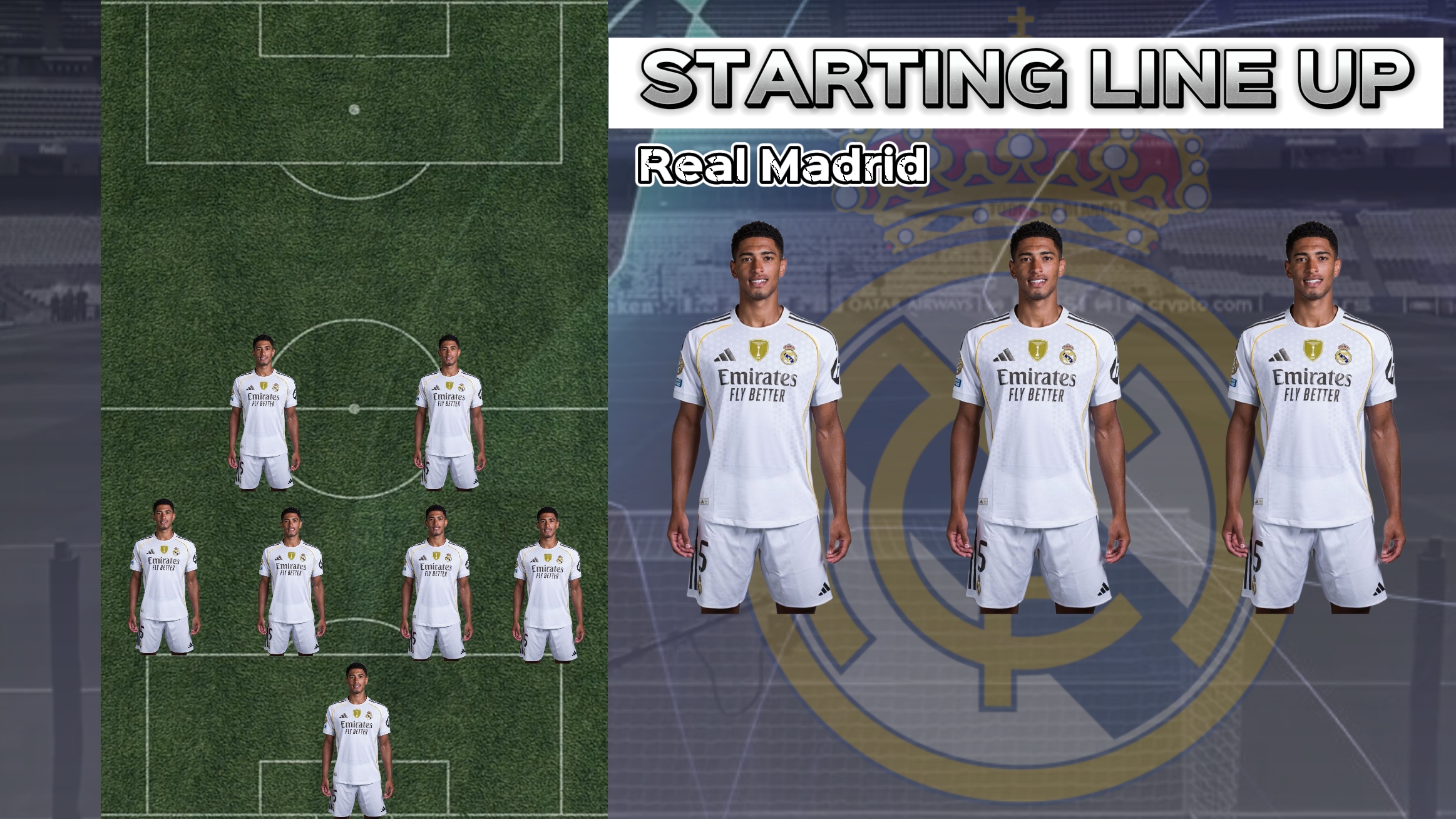 starting line up