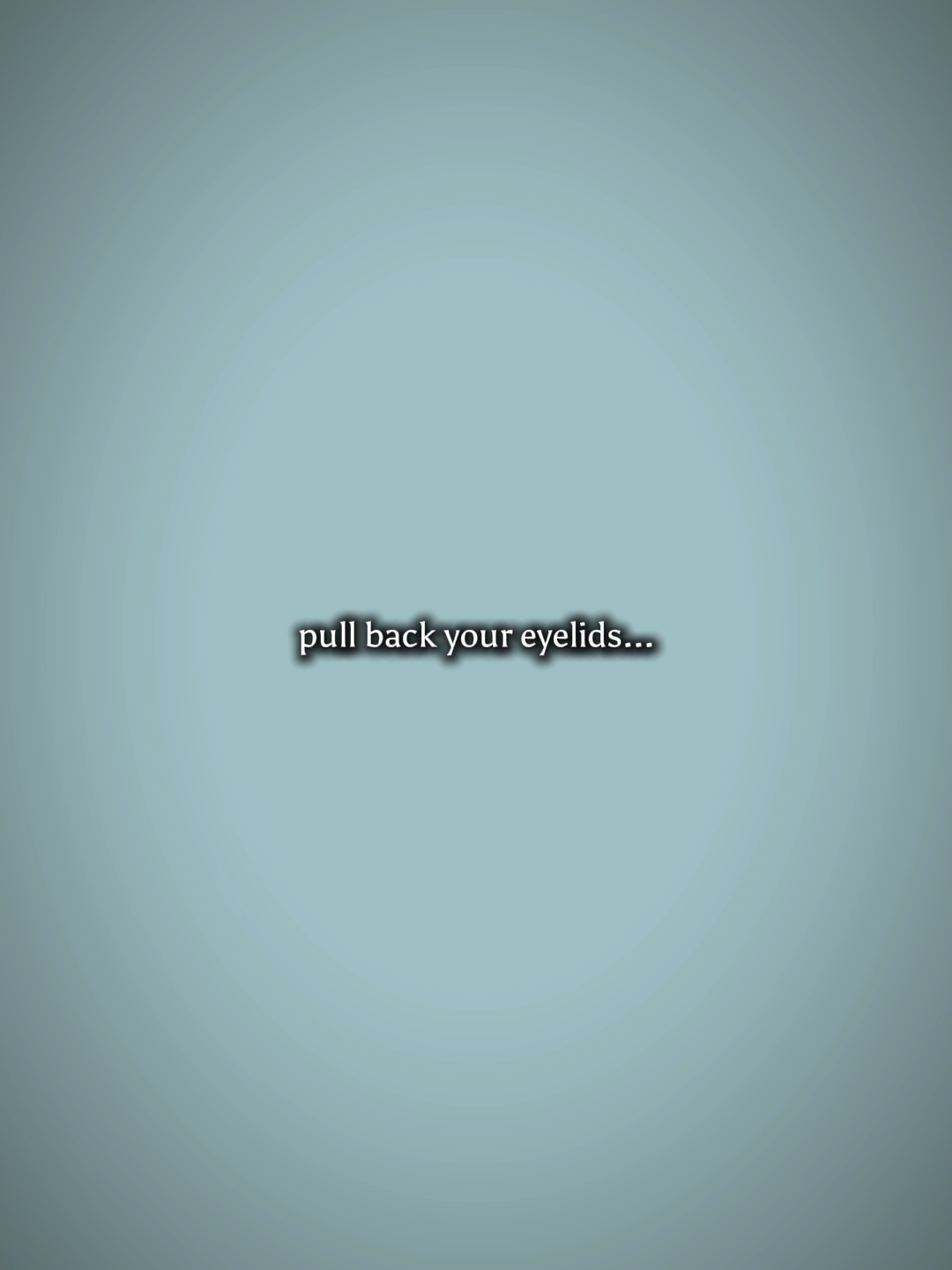 Im lost in your iris
