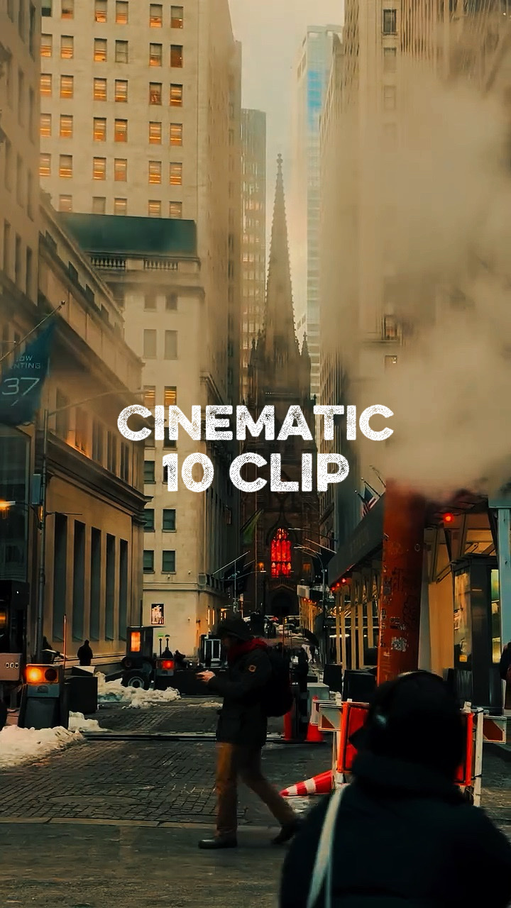 Cinematic 10 clip