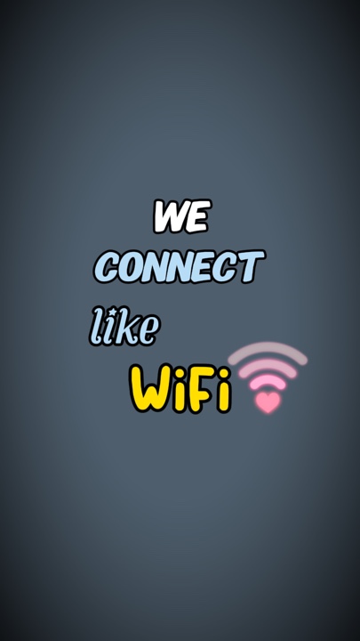 Kami terhubung seperti WiFi