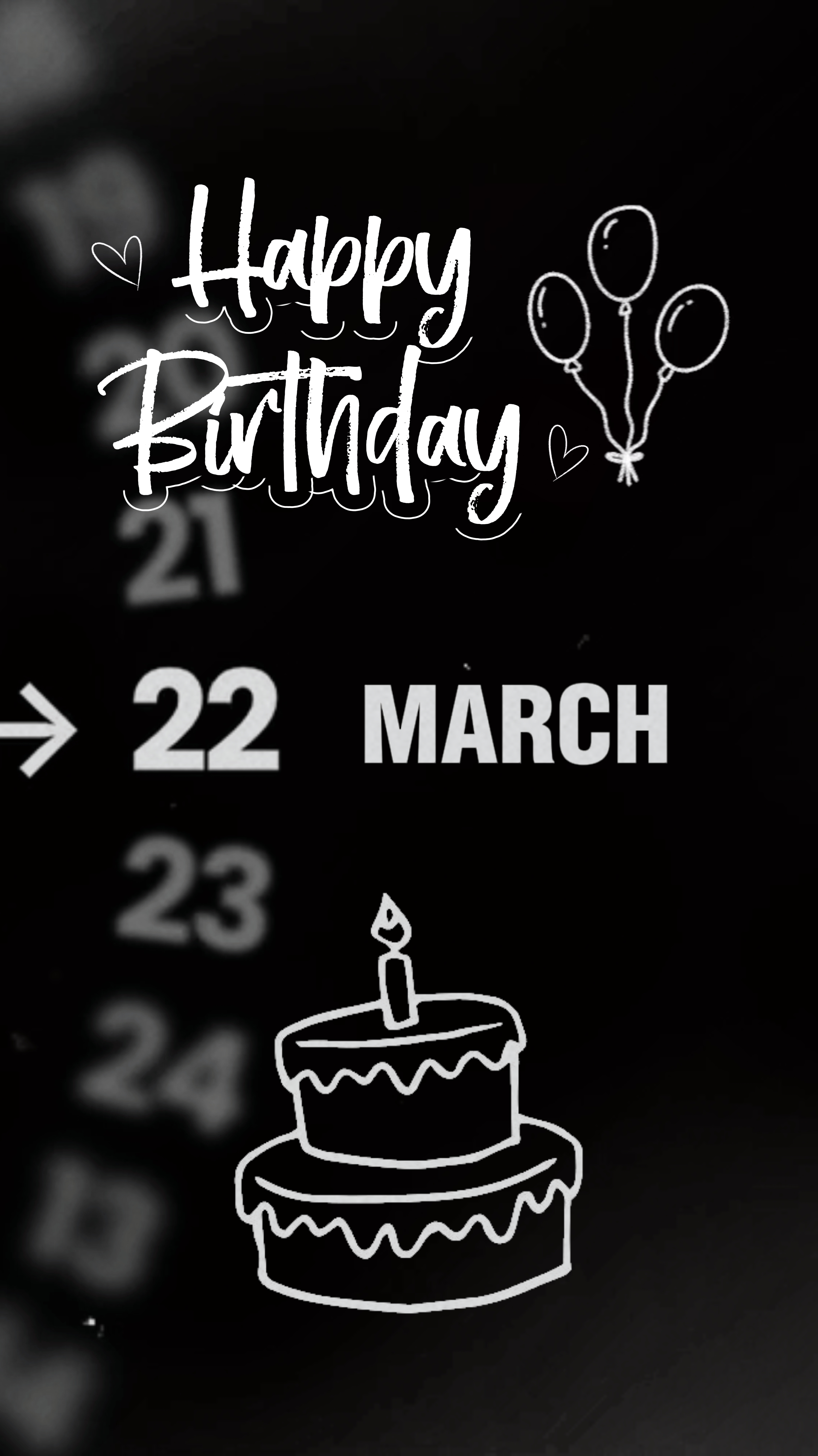 ANNIVERSAIRE DU 22 MARS