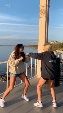 Fake fight