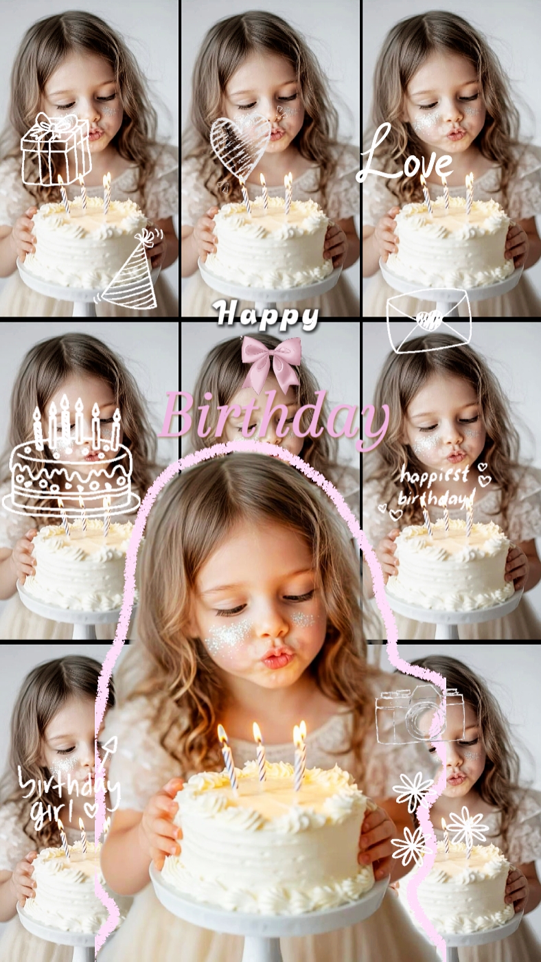 Birthday Little Girl