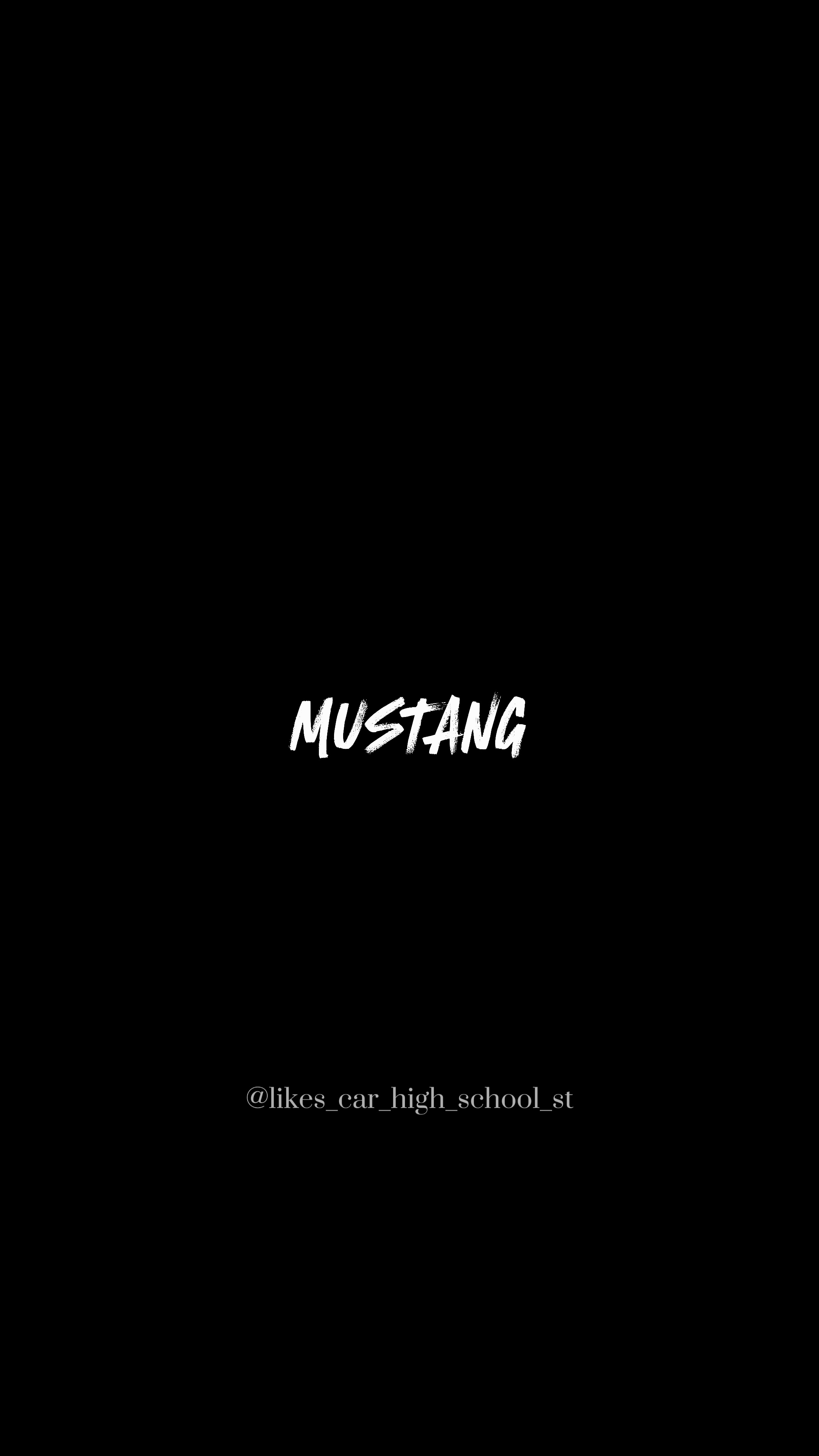 MUSTANG için Araba Düzenleme