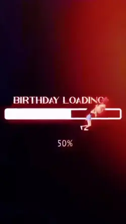 birthday loading