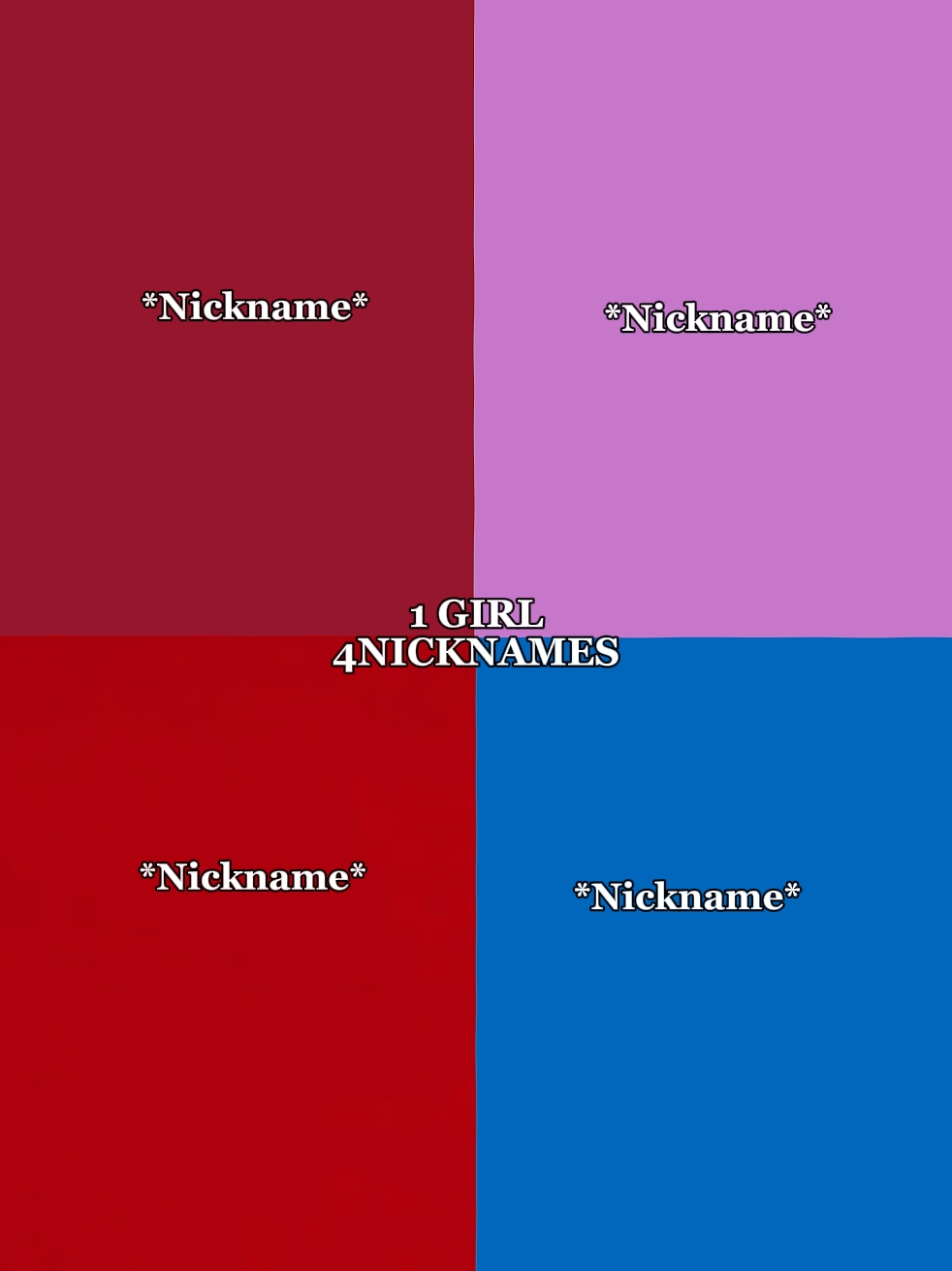4Spitznamen