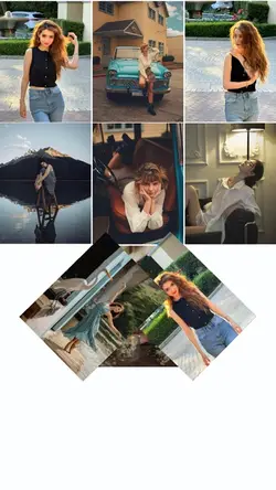 Photo template