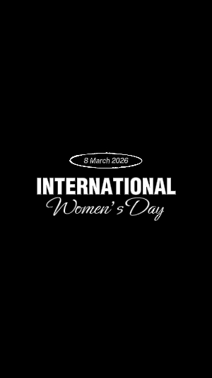 Feliz dia da mulher 