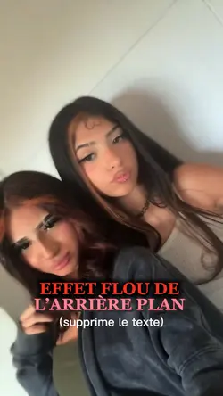 Flou arrière plan