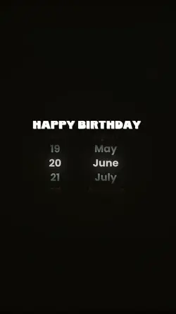 20 june 2025birthday